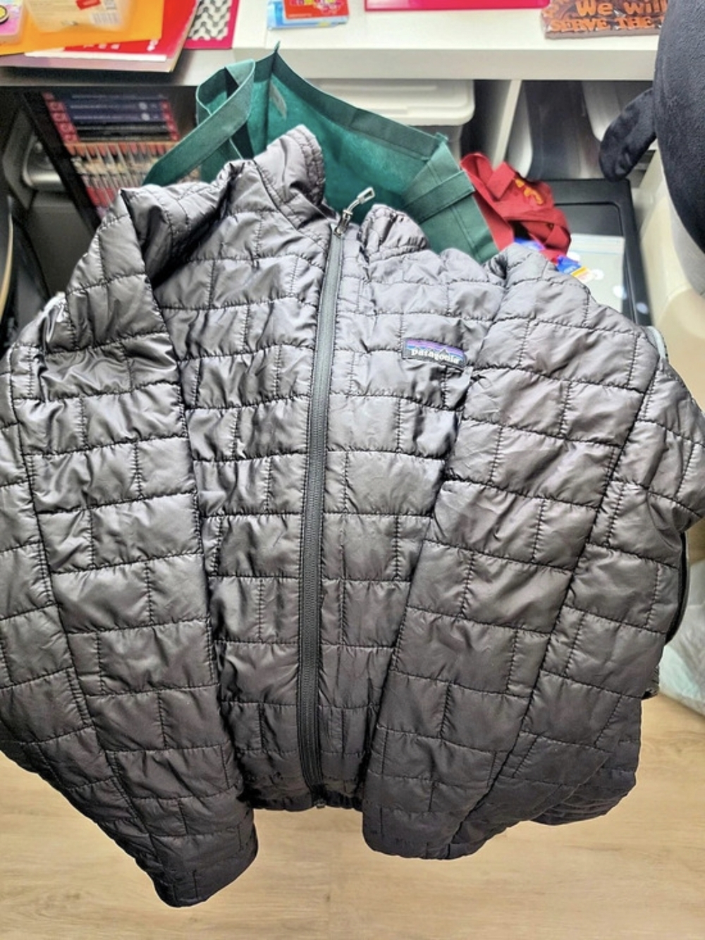 Patagonia Nano Puff Jacket Black Puffer Jacket Size Medium